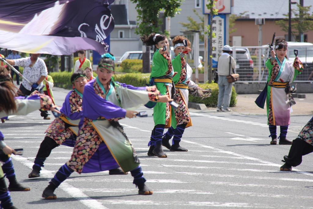 奥州前沢よさこいFesta11中編（奥州前沢よさこいフェスタ2015) 2015/07/12