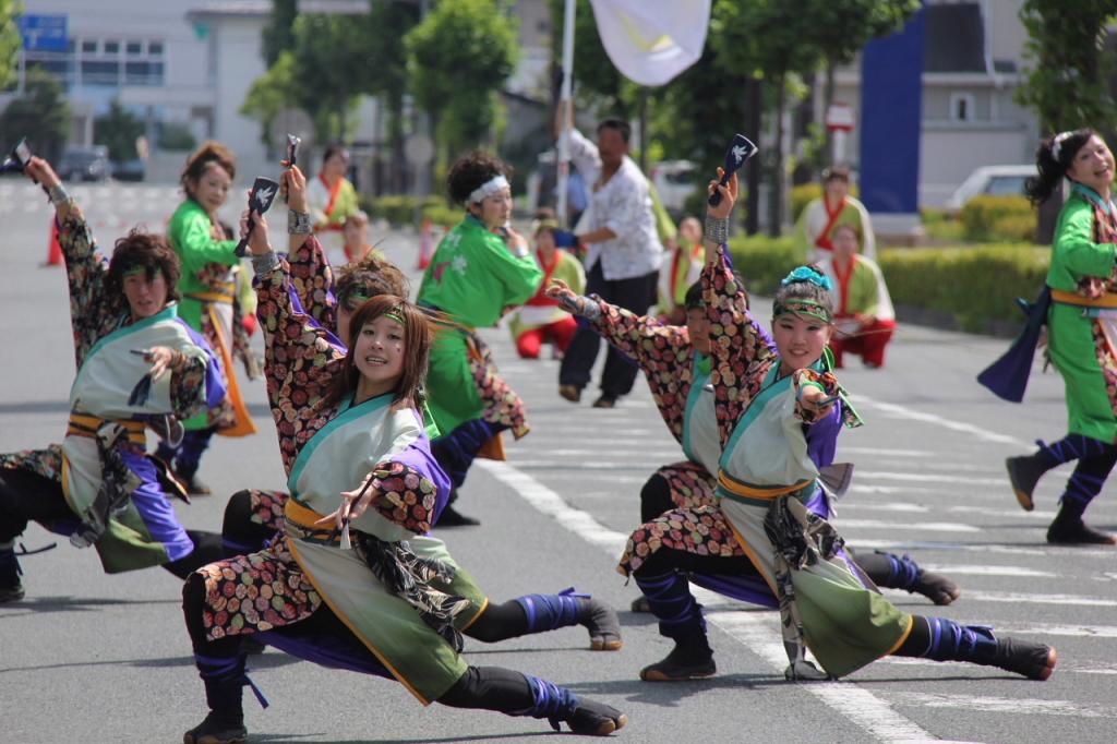 奥州前沢よさこいFesta11中編（奥州前沢よさこいフェスタ2015) 2015/07/12