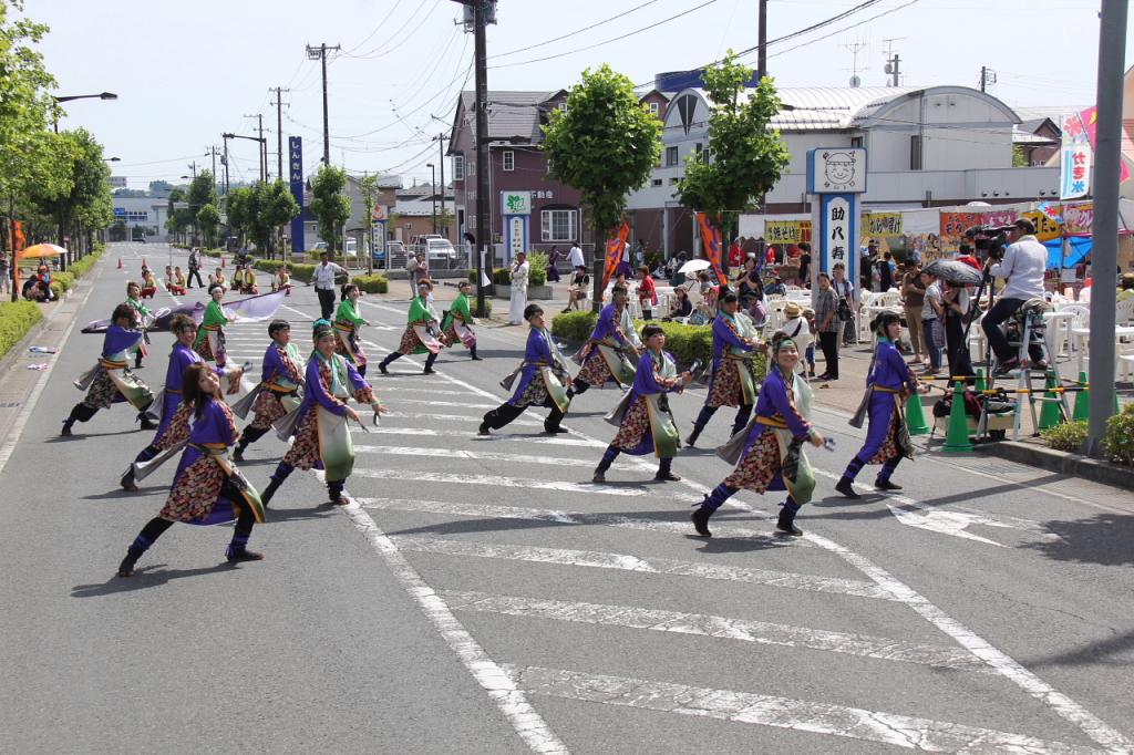奥州前沢よさこいFesta11中編（奥州前沢よさこいフェスタ2015) 2015/07/12
