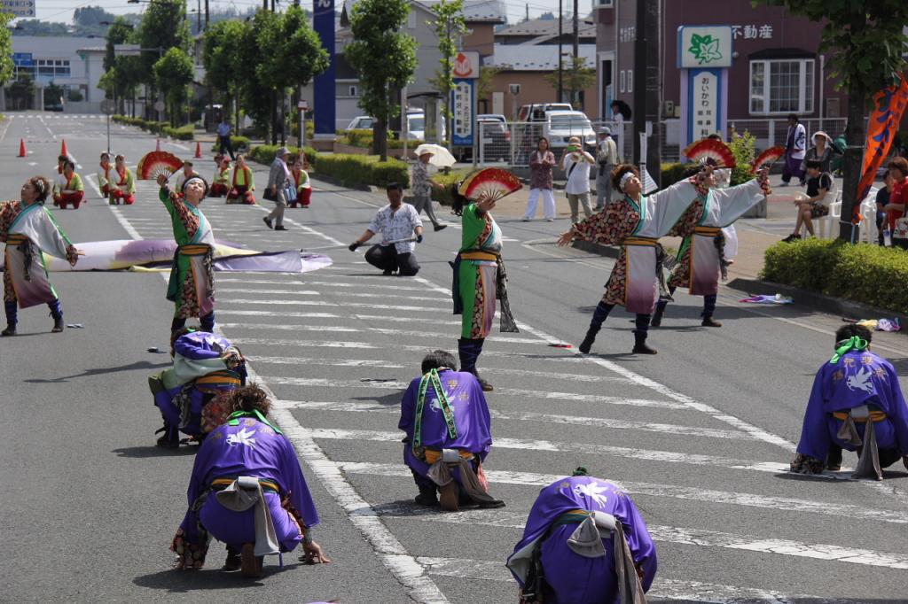 奥州前沢よさこいFesta11中編（奥州前沢よさこいフェスタ2015) 2015/07/12