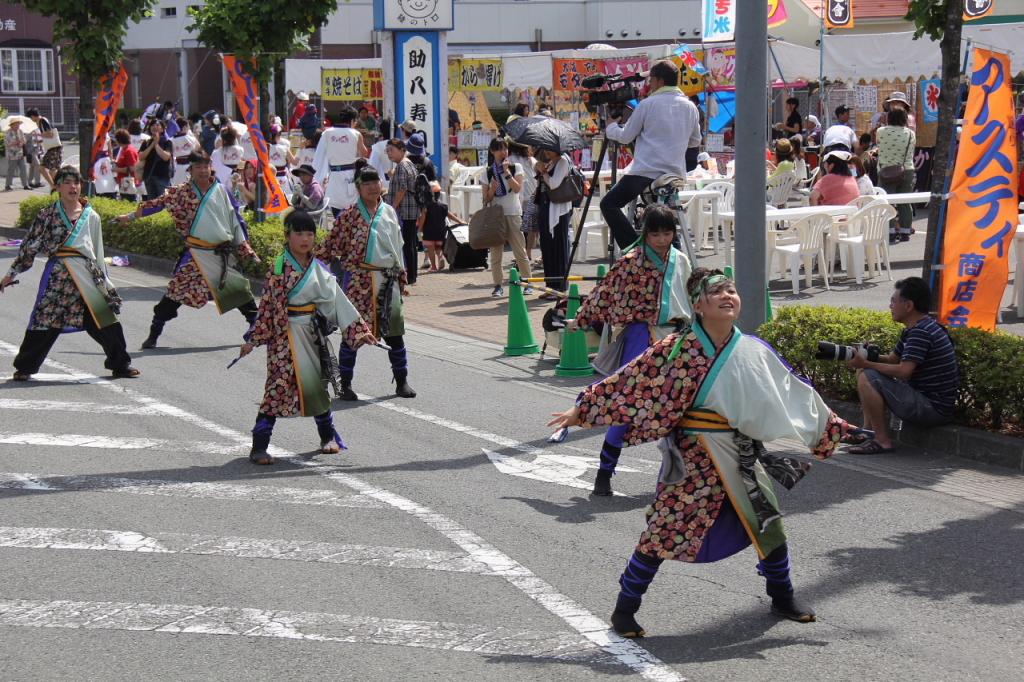 奥州前沢よさこいFesta11中編（奥州前沢よさこいフェスタ2015) 2015/07/12