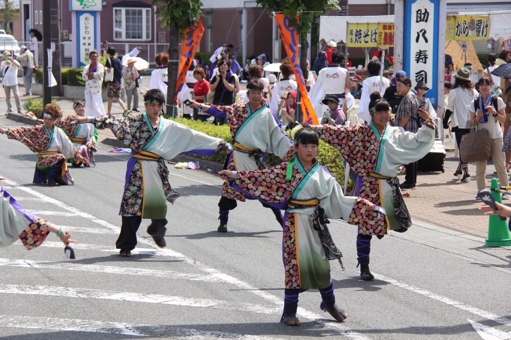 奥州前沢よさこいFesta11中編（奥州前沢よさこいフェスタ2015) 2015/07/12