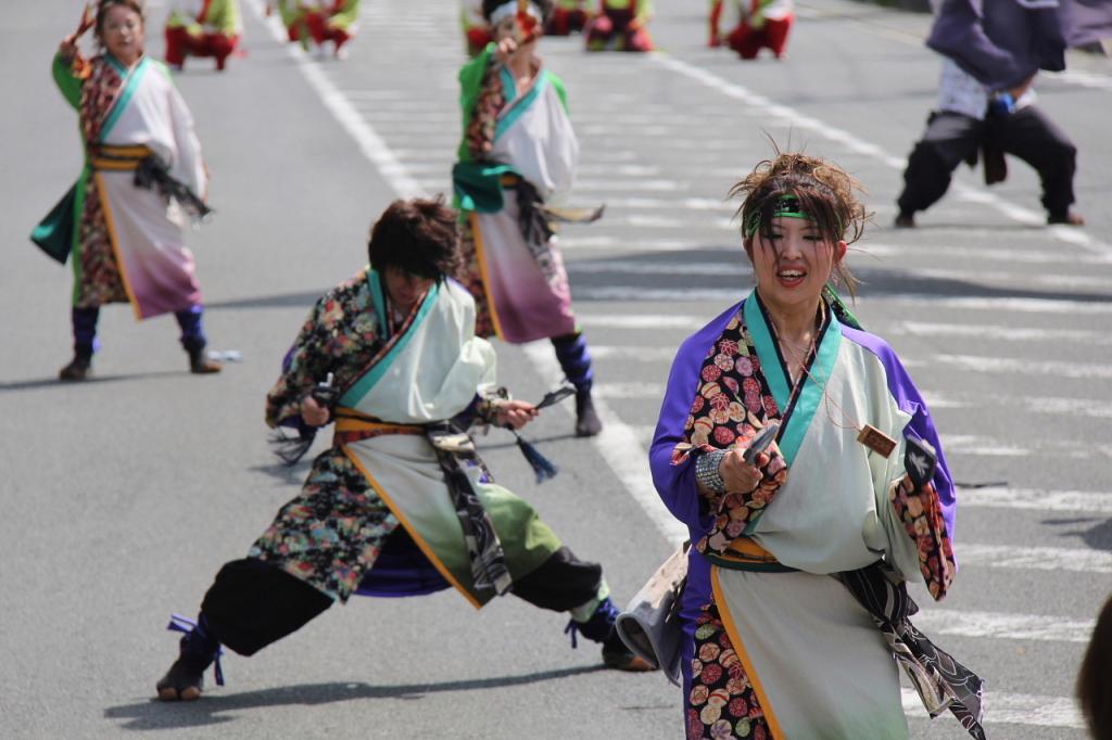 奥州前沢よさこいFesta11中編（奥州前沢よさこいフェスタ2015) 2015/07/12