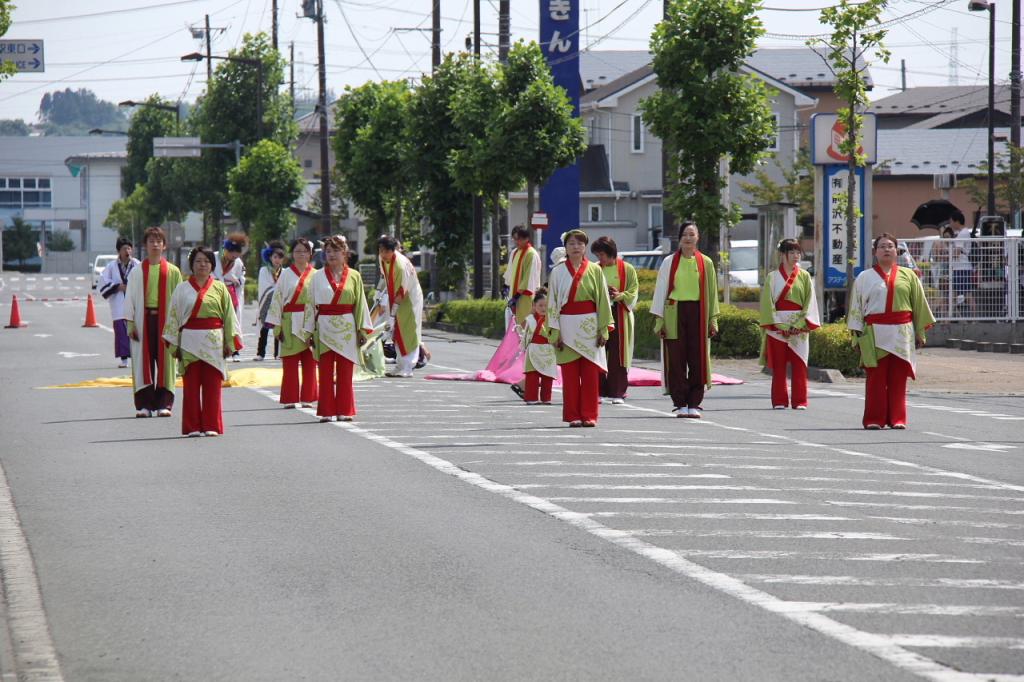 奥州前沢よさこいFesta11中編（奥州前沢よさこいフェスタ2015) 2015/07/12