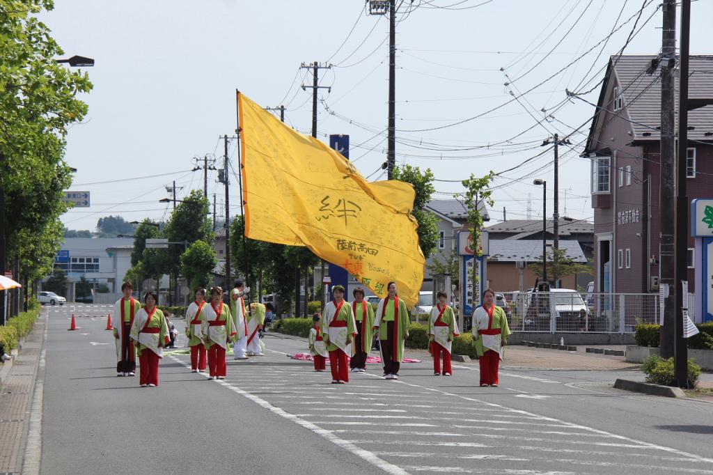 奥州前沢よさこいFesta11中編（奥州前沢よさこいフェスタ2015) 2015/07/12