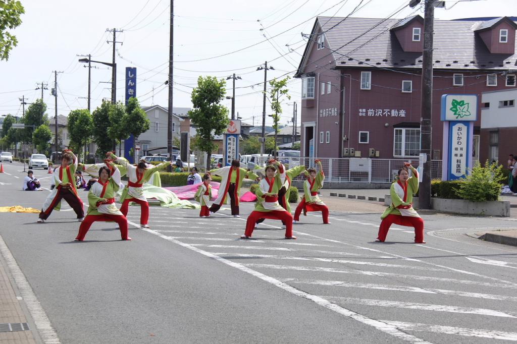 奥州前沢よさこいFesta11中編（奥州前沢よさこいフェスタ2015) 2015/07/12