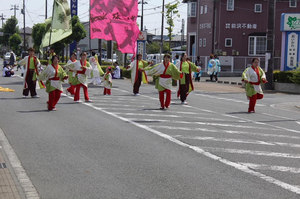 奥州前沢よさこいFesta11中編（奥州前沢よさこいフェスタ2015) 2015/07/12