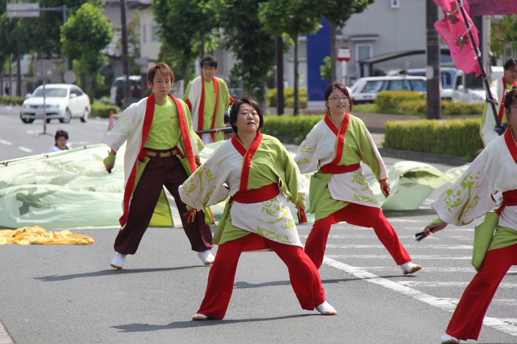 奥州前沢よさこいFesta11中編（奥州前沢よさこいフェスタ2015) 2015/07/12