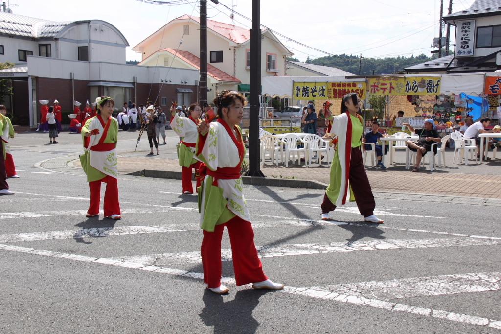 奥州前沢よさこいFesta11中編（奥州前沢よさこいフェスタ2015) 2015/07/12