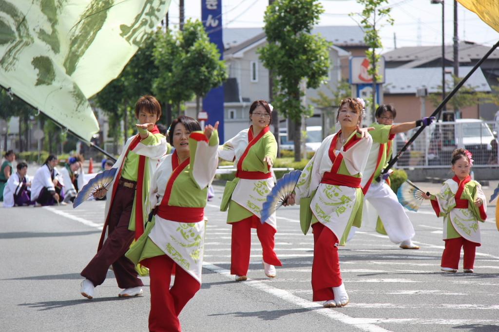 奥州前沢よさこいFesta11中編（奥州前沢よさこいフェスタ2015) 2015/07/12