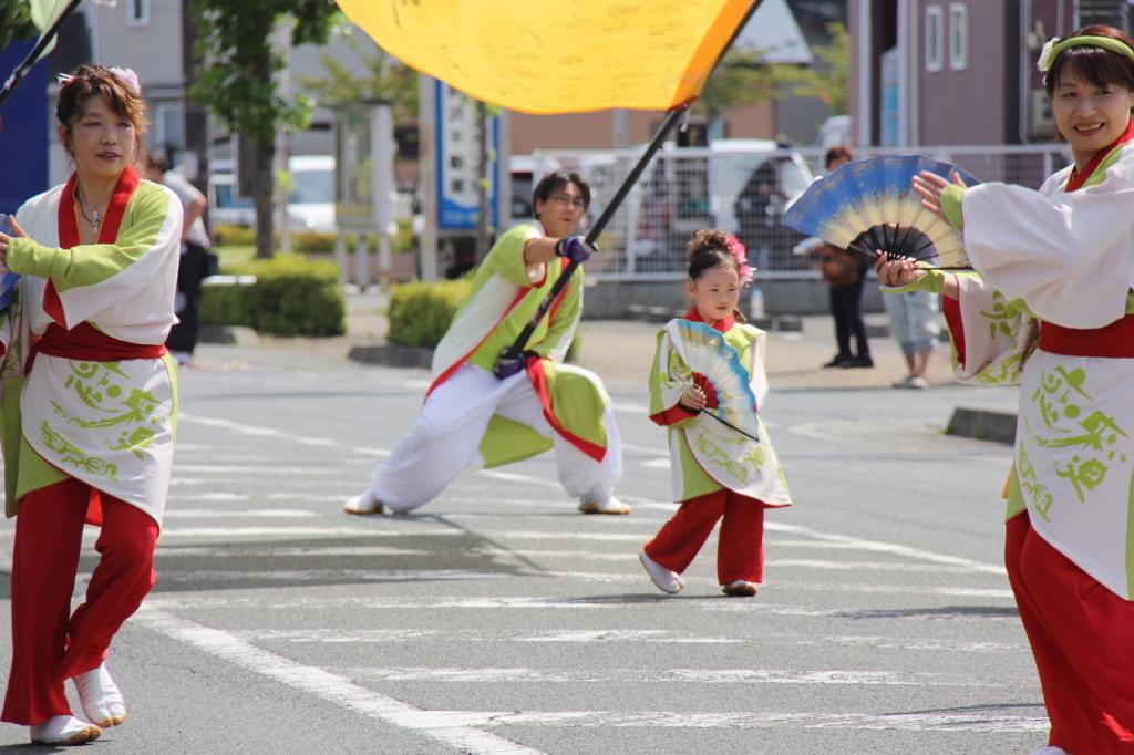 奥州前沢よさこいFesta11中編（奥州前沢よさこいフェスタ2015) 2015/07/12