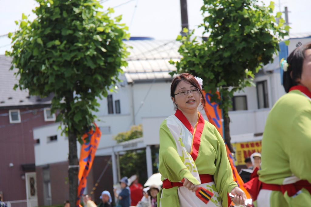 奥州前沢よさこいFesta11中編（奥州前沢よさこいフェスタ2015) 2015/07/12