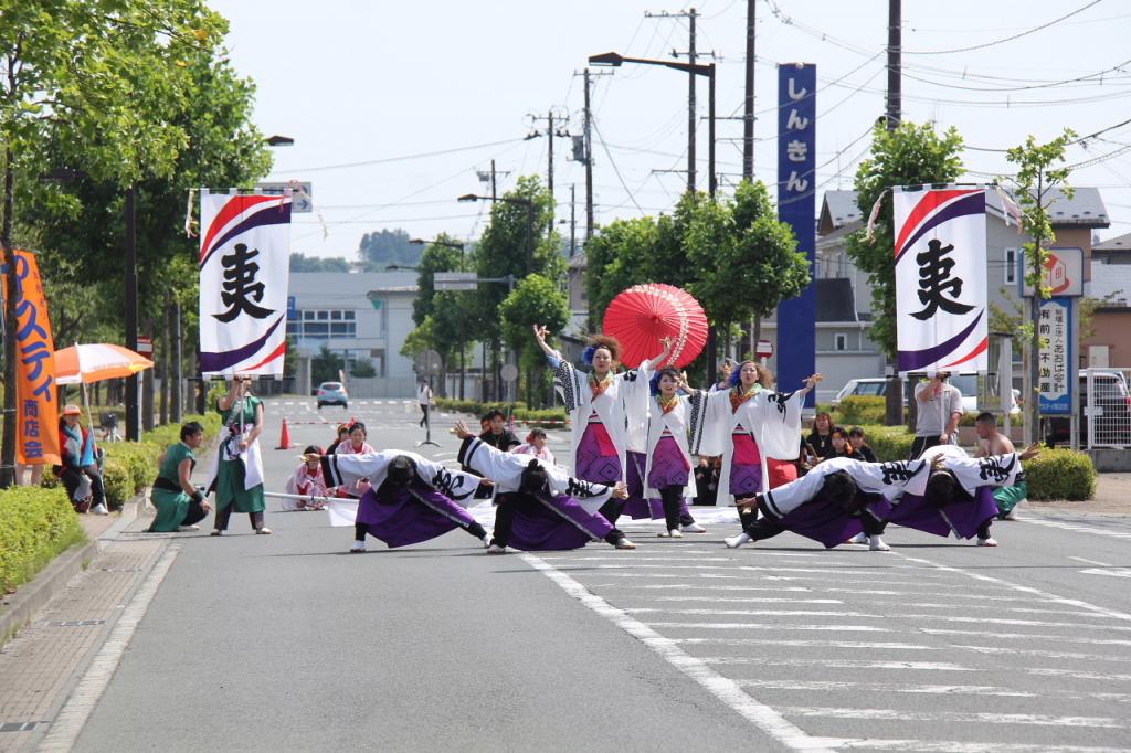 奥州前沢よさこいFesta11中編（奥州前沢よさこいフェスタ2015) 2015/07/12