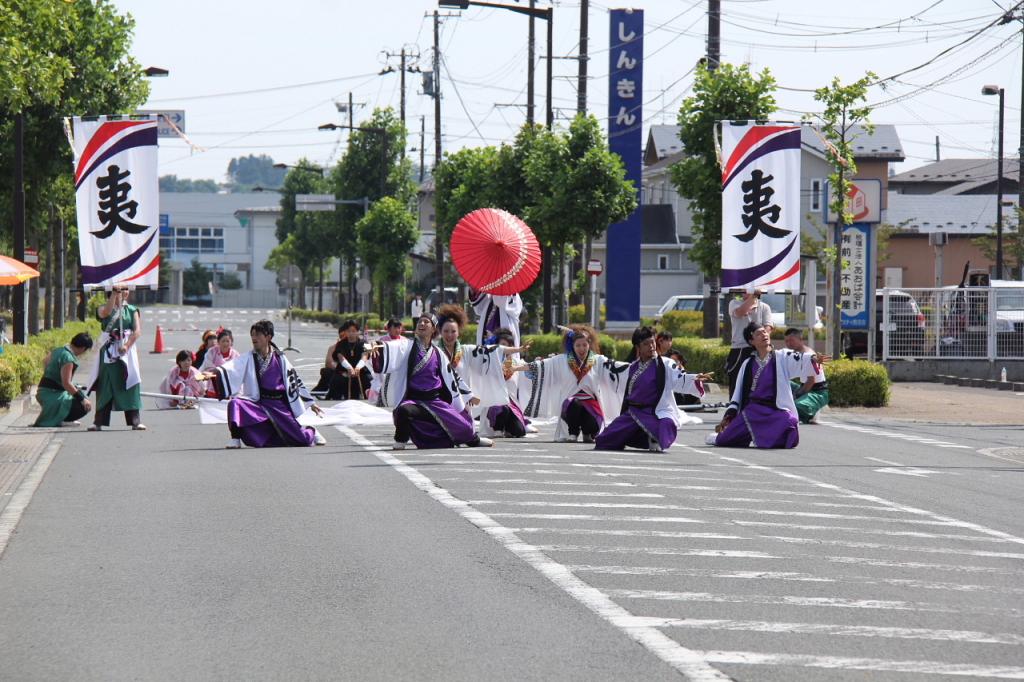 奥州前沢よさこいFesta11中編（奥州前沢よさこいフェスタ2015) 2015/07/12