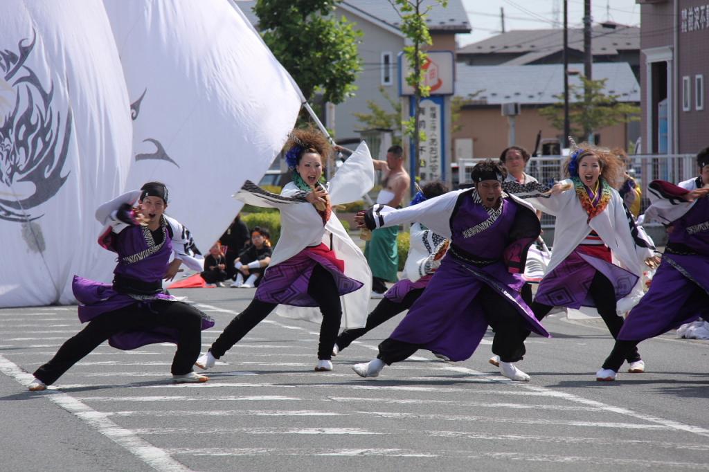 奥州前沢よさこいFesta11中編（奥州前沢よさこいフェスタ2015) 2015/07/12