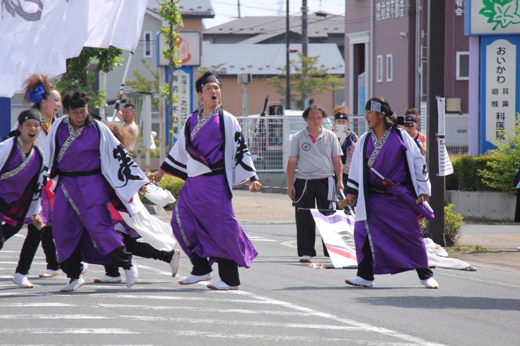 奥州前沢よさこいFesta11中編（奥州前沢よさこいフェスタ2015) 2015/07/12