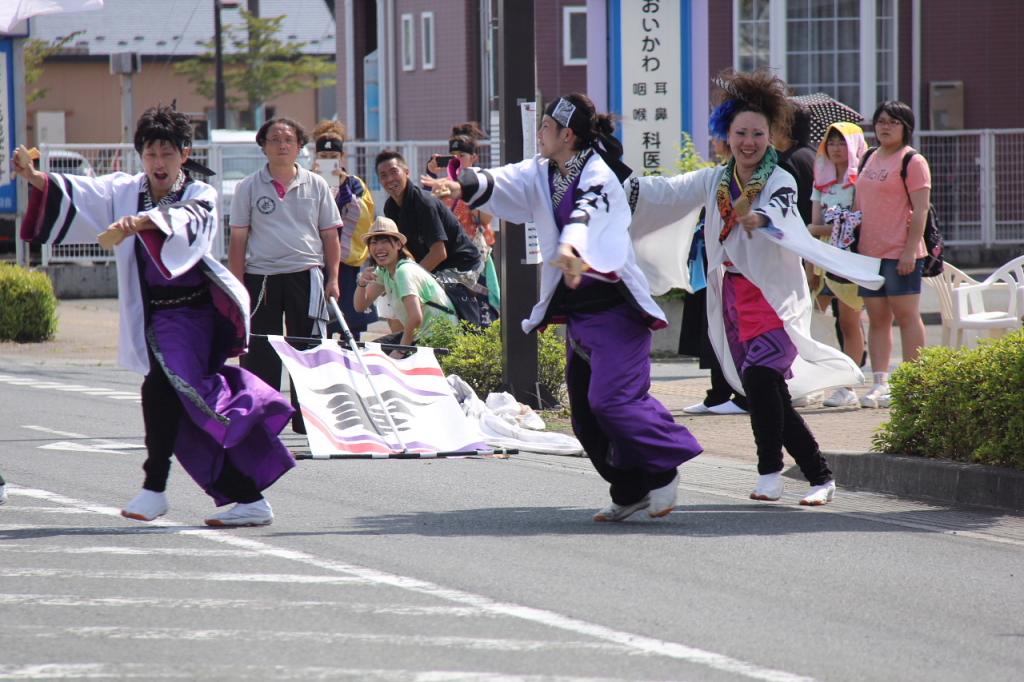奥州前沢よさこいFesta11中編（奥州前沢よさこいフェスタ2015) 2015/07/12