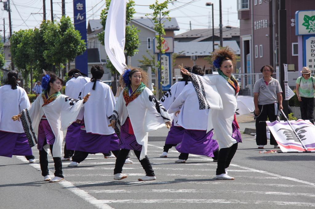 奥州前沢よさこいFesta11中編（奥州前沢よさこいフェスタ2015) 2015/07/12