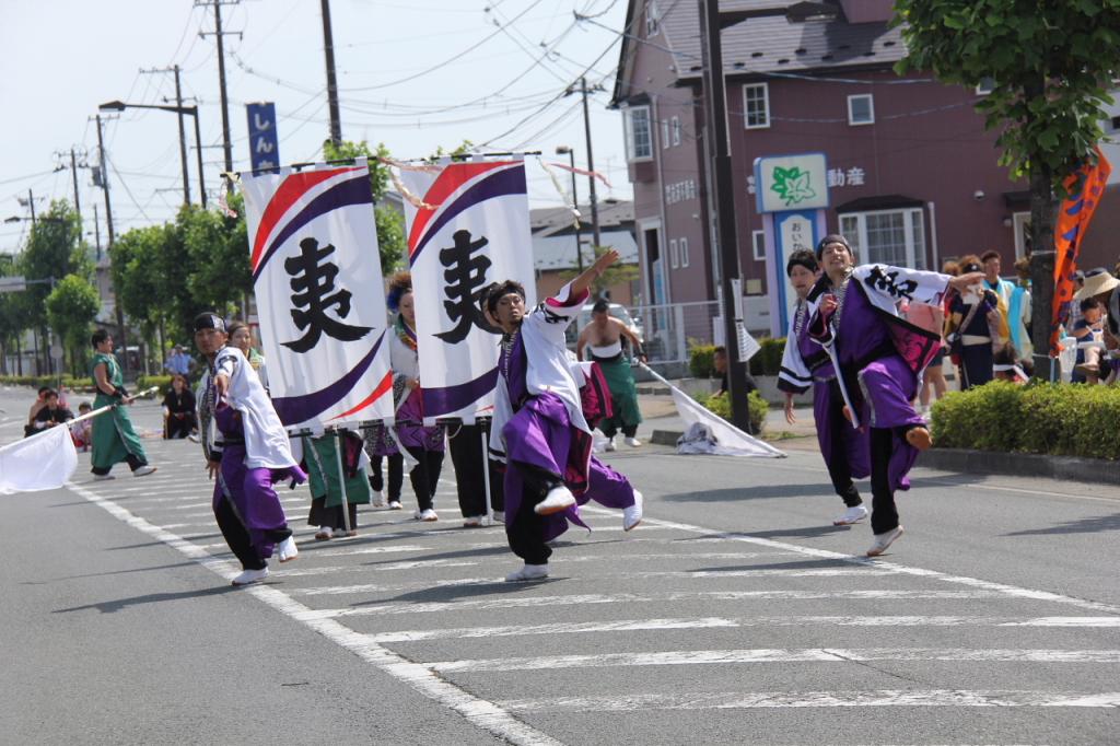 奥州前沢よさこいFesta11中編（奥州前沢よさこいフェスタ2015) 2015/07/12