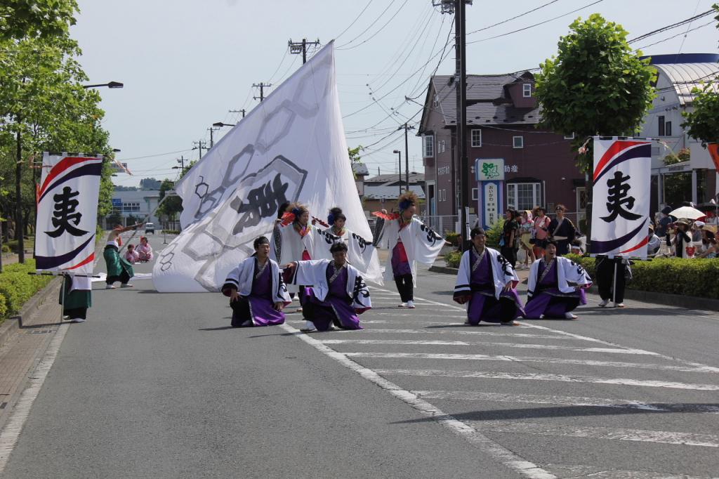 奥州前沢よさこいFesta11中編（奥州前沢よさこいフェスタ2015) 2015/07/12