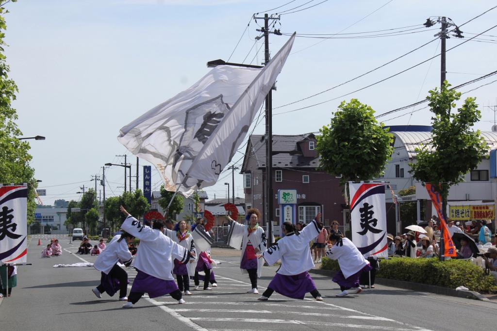 奥州前沢よさこいFesta11中編（奥州前沢よさこいフェスタ2015) 2015/07/12