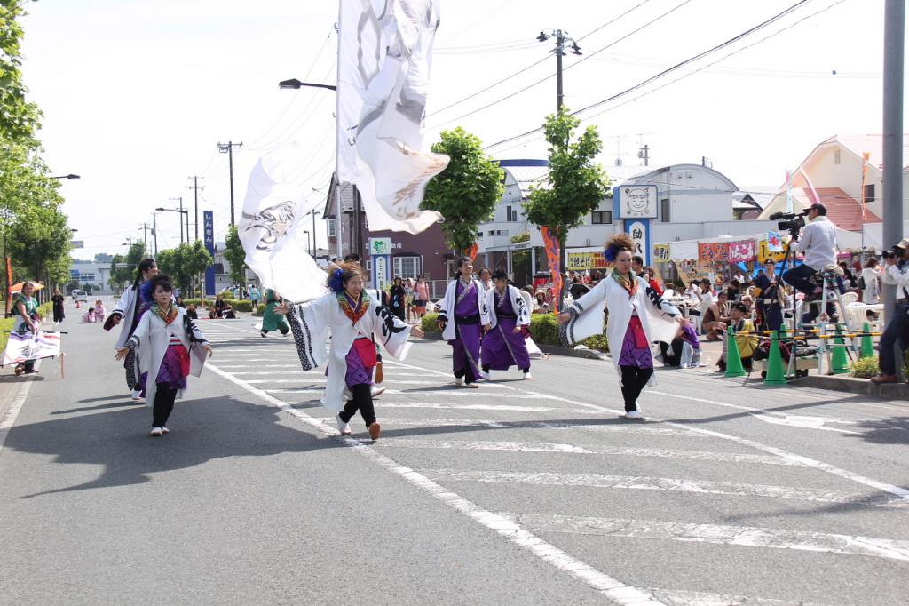 奥州前沢よさこいFesta11中編（奥州前沢よさこいフェスタ2015) 2015/07/12