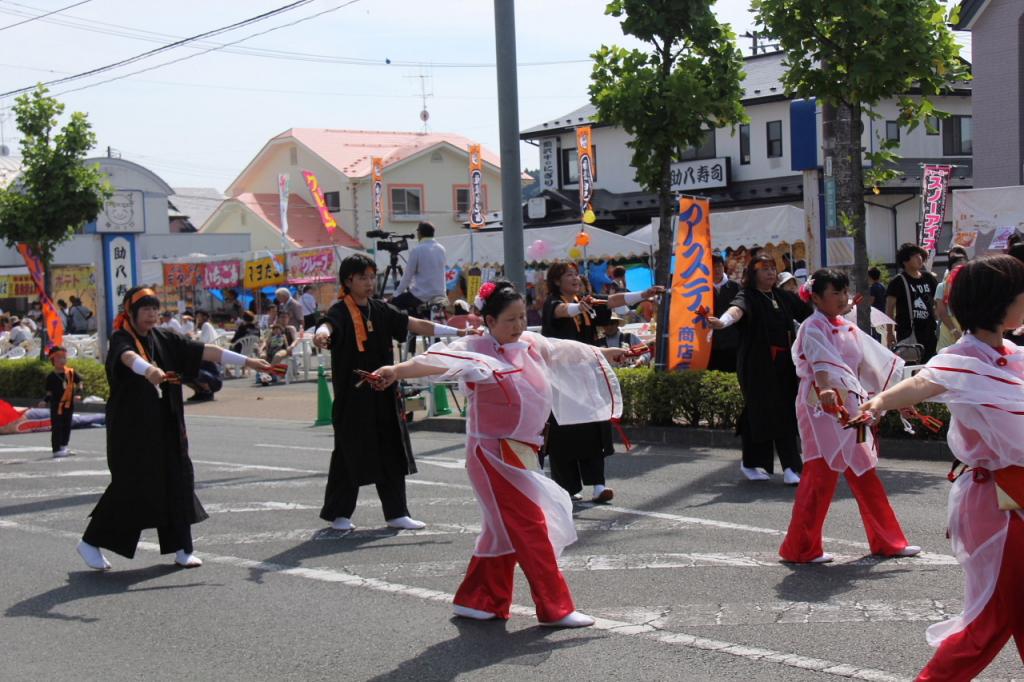 奥州前沢よさこいFesta11中編（奥州前沢よさこいフェスタ2015) 2015/07/12