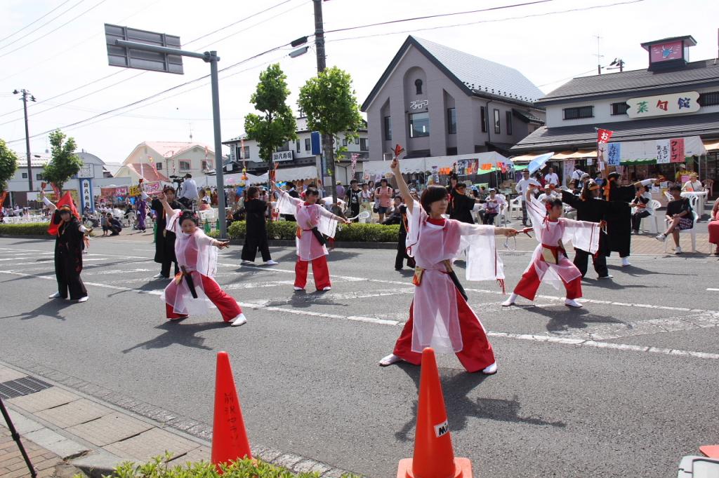 奥州前沢よさこいFesta11中編（奥州前沢よさこいフェスタ2015) 2015/07/12