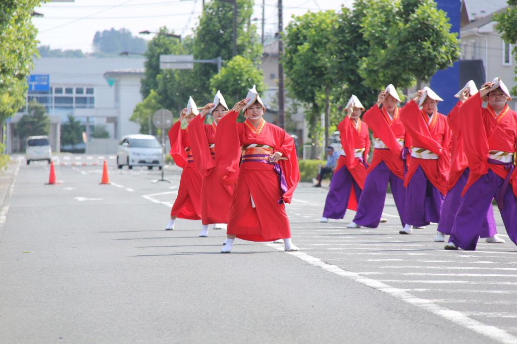 奥州前沢よさこいFesta11中編（奥州前沢よさこいフェスタ2015) 2015/07/12