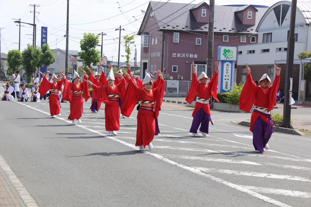 奥州前沢よさこいFesta11中編（奥州前沢よさこいフェスタ2015) 2015/07/12