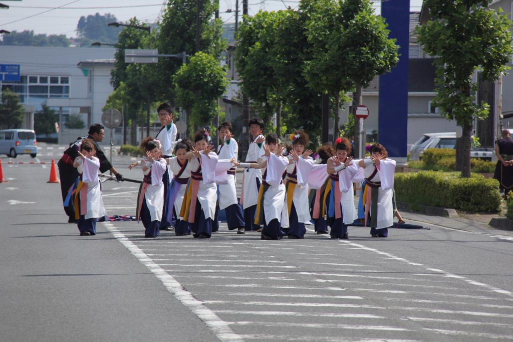 奥州前沢よさこいFesta11中編（奥州前沢よさこいフェスタ2015) 2015/07/12
