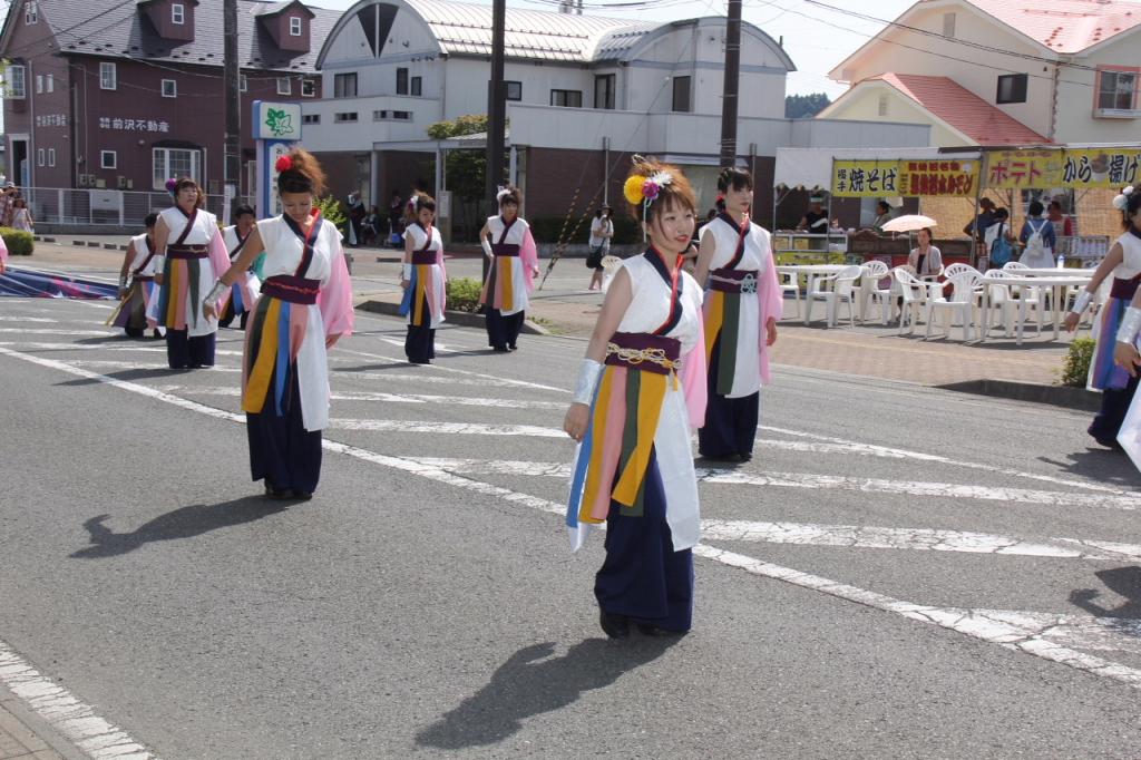 奥州前沢よさこいFesta11中編（奥州前沢よさこいフェスタ2015) 2015/07/12