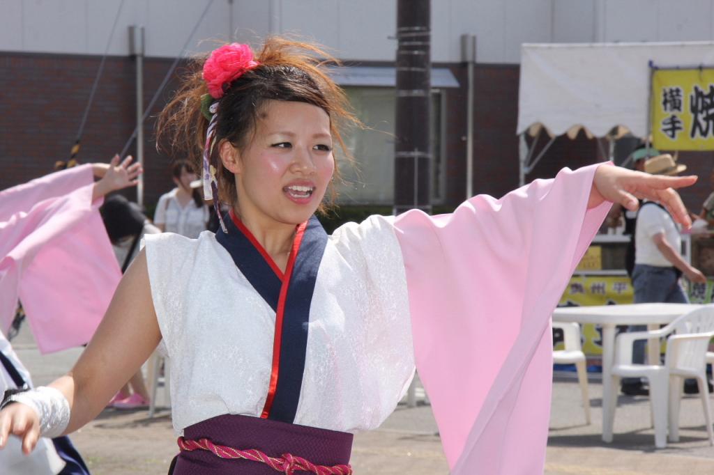 奥州前沢よさこいFesta11中編（奥州前沢よさこいフェスタ2015) 2015/07/12