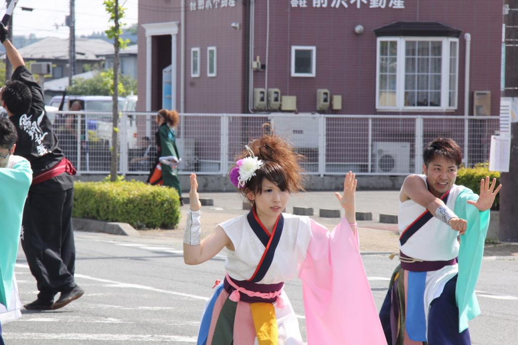 奥州前沢よさこいFesta11中編（奥州前沢よさこいフェスタ2015) 2015/07/12