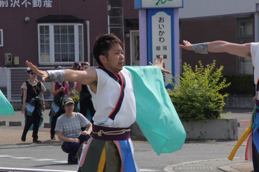 奥州前沢よさこいFesta11中編（奥州前沢よさこいフェスタ2015) 2015/07/12
