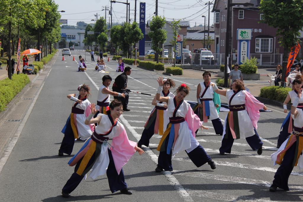 奥州前沢よさこいFesta11中編（奥州前沢よさこいフェスタ2015) 2015/07/12