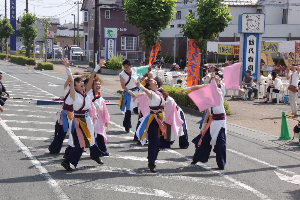 奥州前沢よさこいFesta11中編（奥州前沢よさこいフェスタ2015) 2015/07/12
