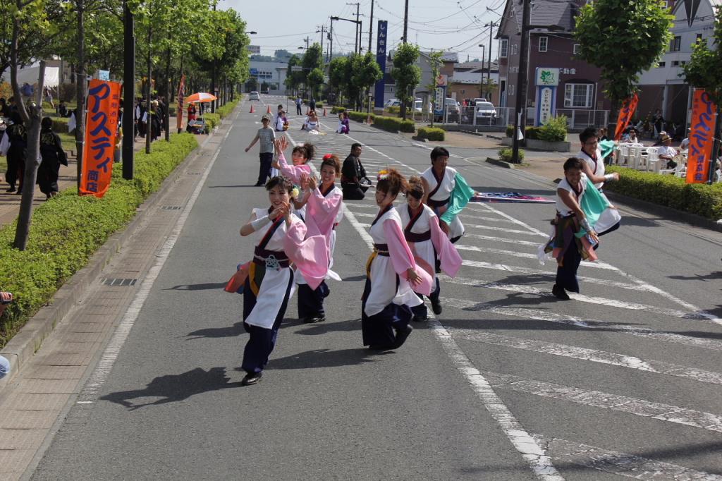 奥州前沢よさこいFesta11中編（奥州前沢よさこいフェスタ2015) 2015/07/12
