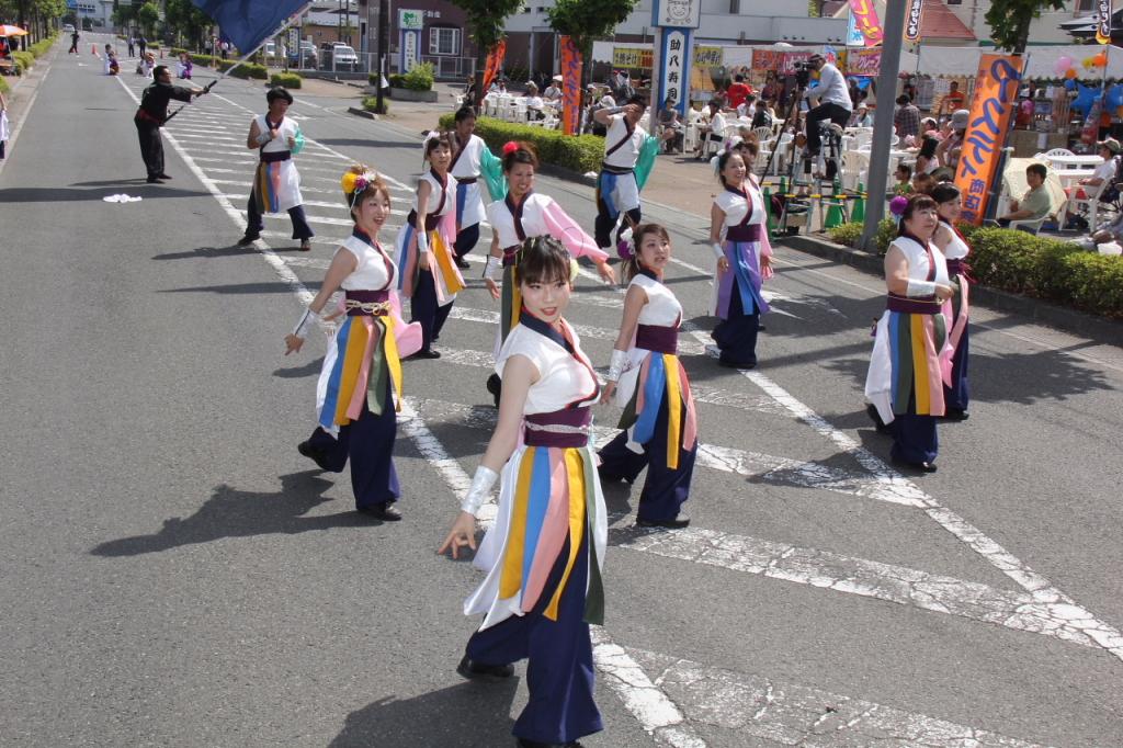 奥州前沢よさこいFesta11中編（奥州前沢よさこいフェスタ2015) 2015/07/12