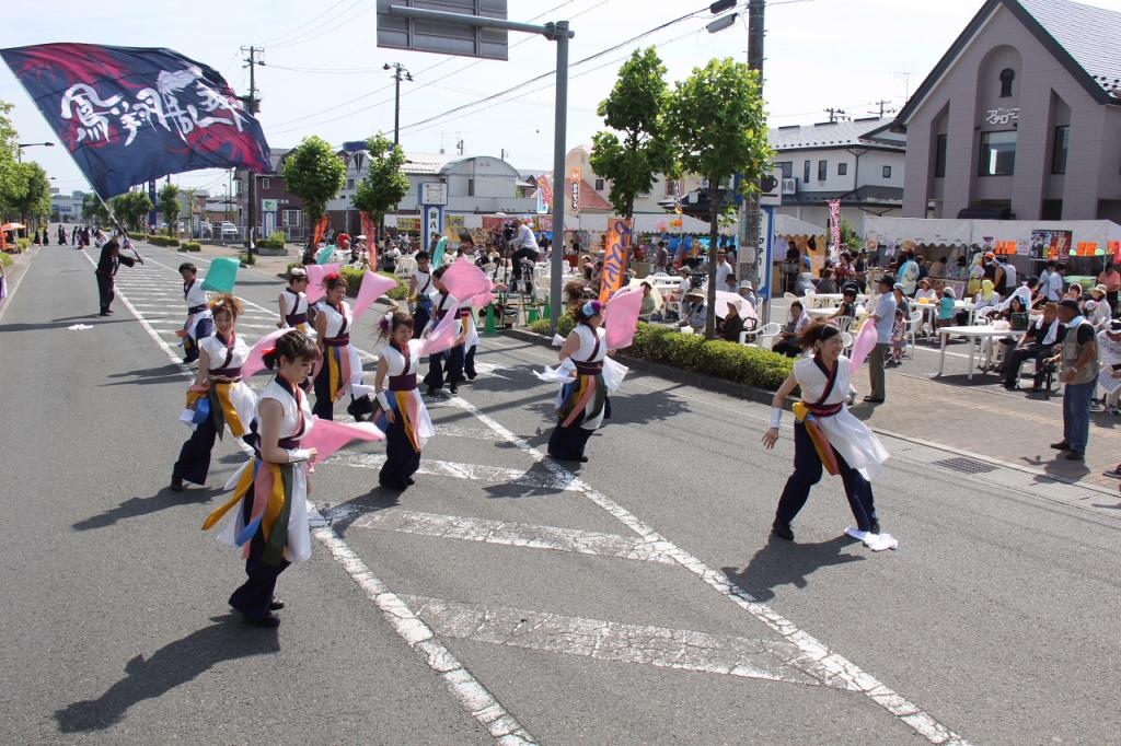 奥州前沢よさこいFesta11中編（奥州前沢よさこいフェスタ2015) 2015/07/12
