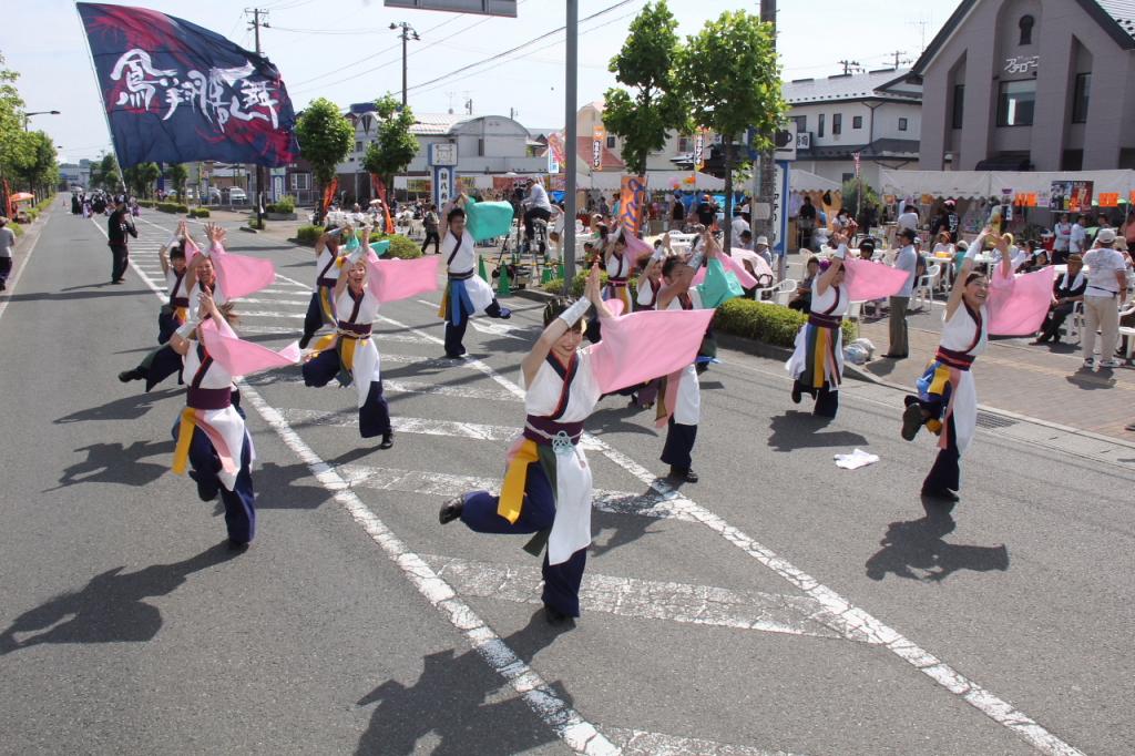奥州前沢よさこいFesta11中編（奥州前沢よさこいフェスタ2015) 2015/07/12