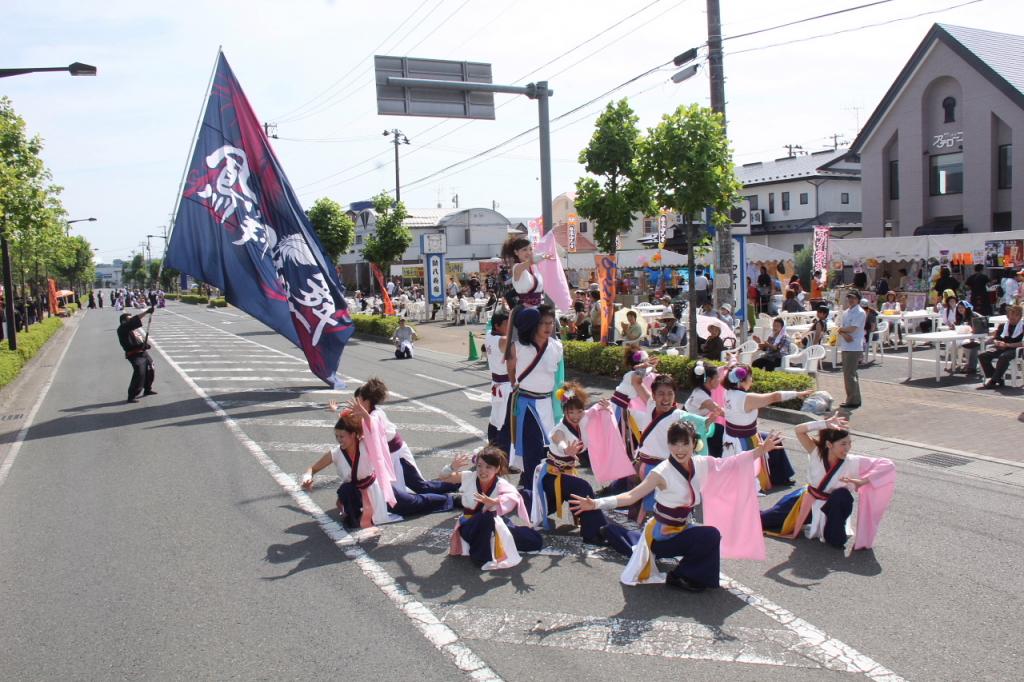 奥州前沢よさこいFesta11中編（奥州前沢よさこいフェスタ2015) 2015/07/12