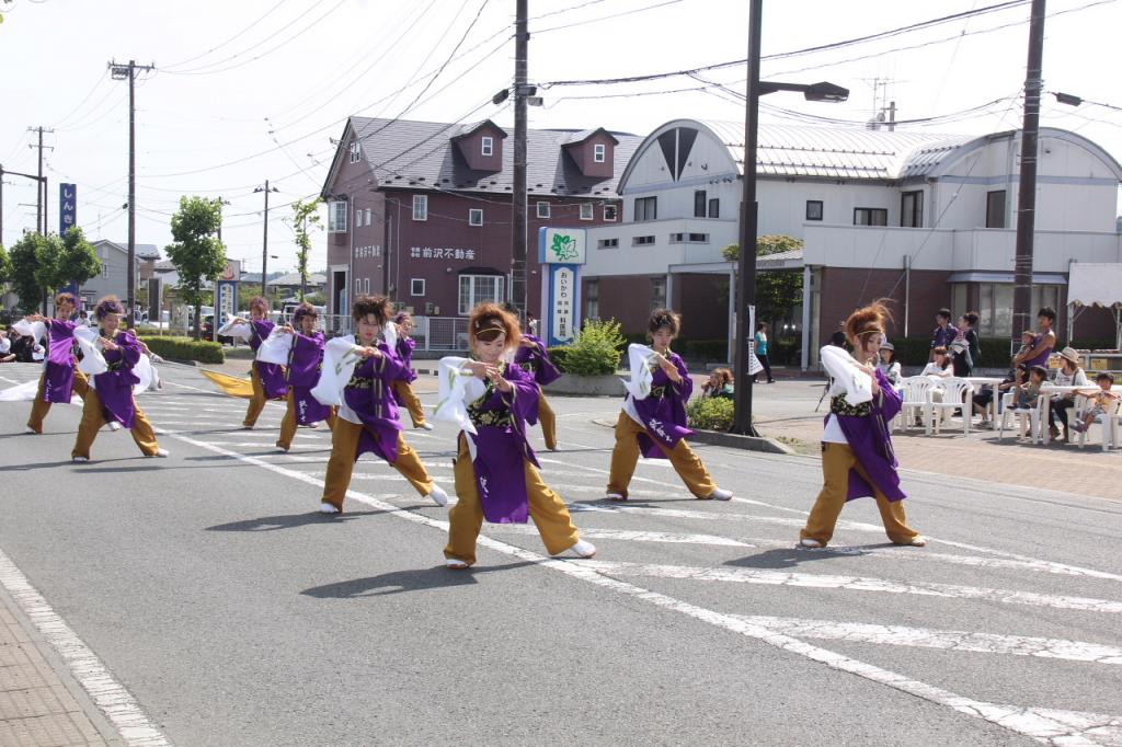 奥州前沢よさこいFesta11中編（奥州前沢よさこいフェスタ2015) 2015/07/12