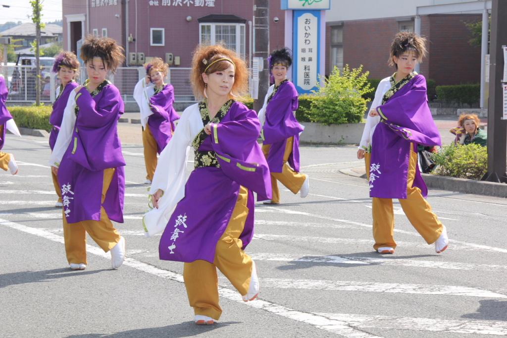 奥州前沢よさこいFesta11中編（奥州前沢よさこいフェスタ2015) 2015/07/12