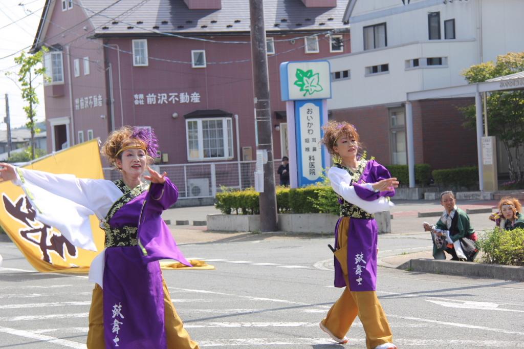 奥州前沢よさこいFesta11中編（奥州前沢よさこいフェスタ2015) 2015/07/12