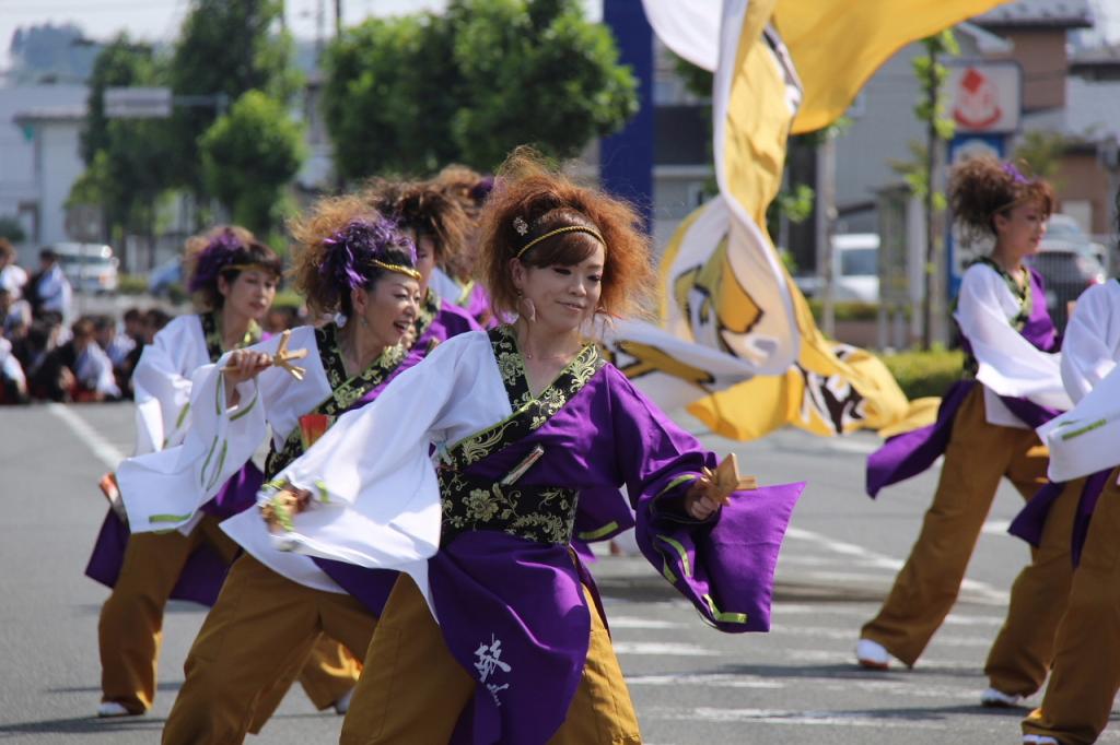 奥州前沢よさこいFesta11中編（奥州前沢よさこいフェスタ2015) 2015/07/12