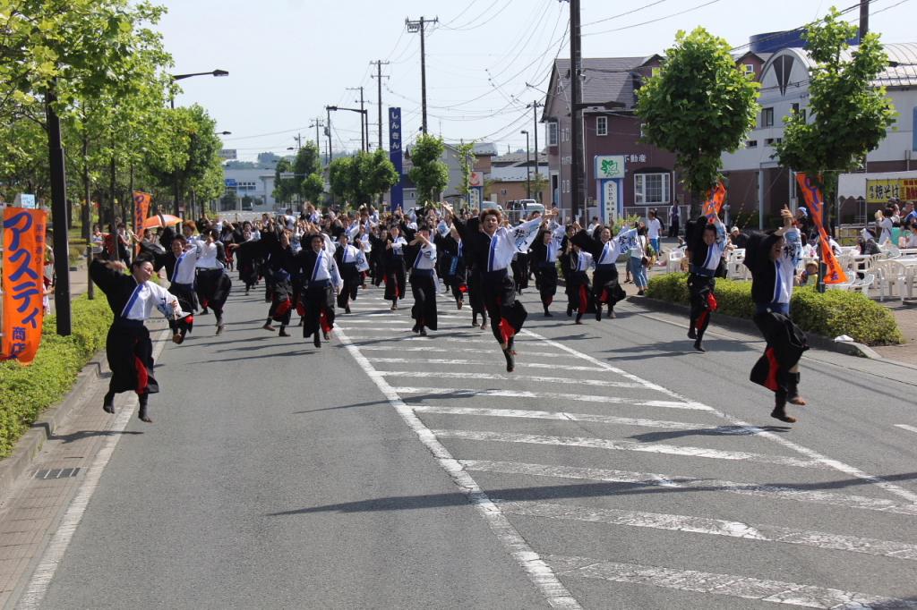 奥州前沢よさこいFesta11中編（奥州前沢よさこいフェスタ2015) 2015/07/12