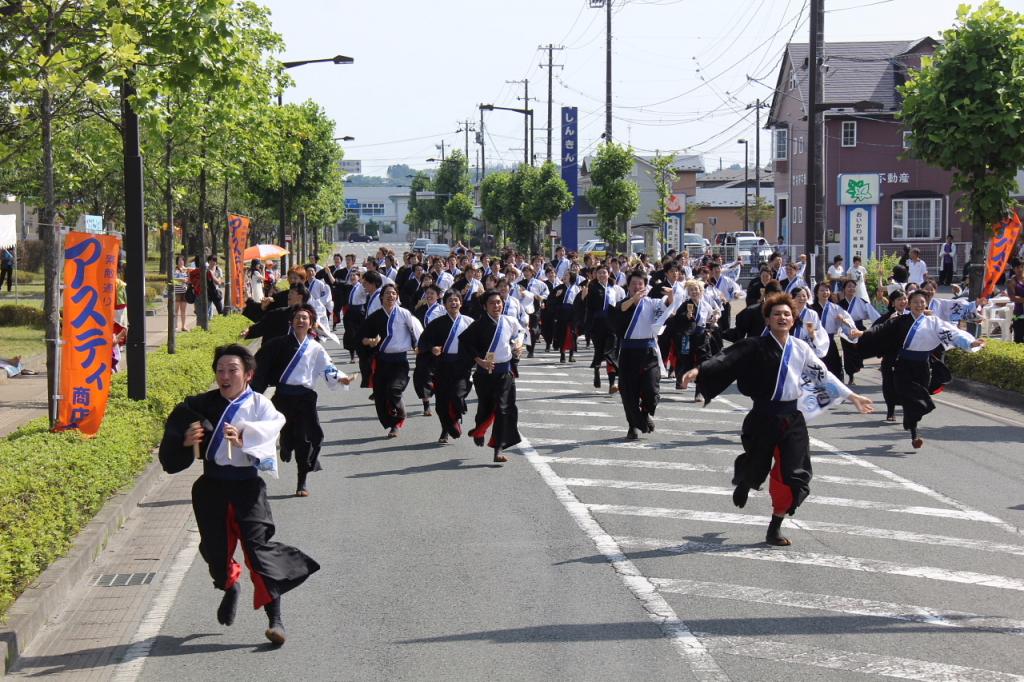 奥州前沢よさこいFesta11中編（奥州前沢よさこいフェスタ2015) 2015/07/12