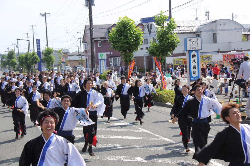 奥州前沢よさこいFesta11中編（奥州前沢よさこいフェスタ2015) 2015/07/12