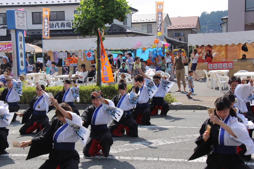 奥州前沢よさこいFesta11中編（奥州前沢よさこいフェスタ2015) 2015/07/12